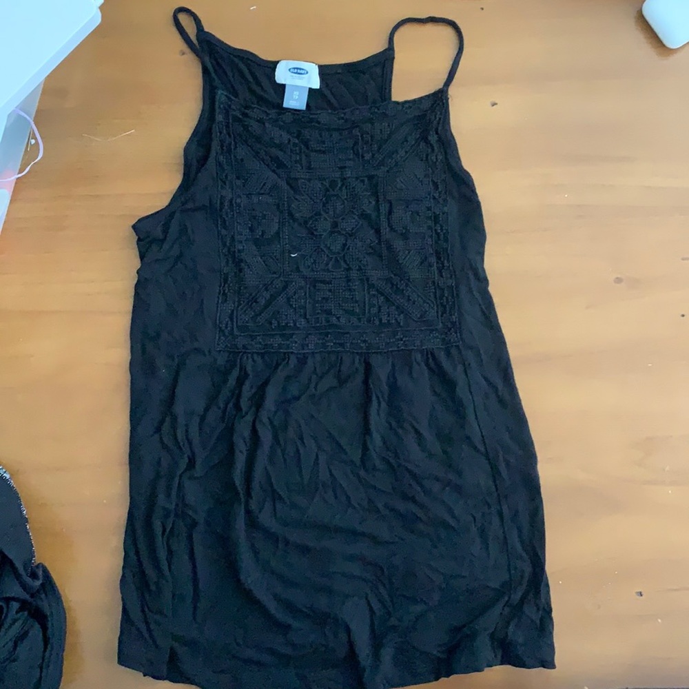 Black old navy extra small patterned shirt